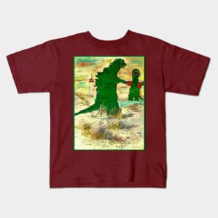 Godzilla Beach Day Kids T-Shirt